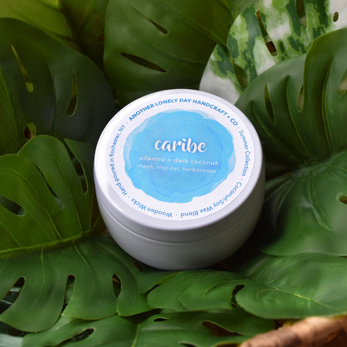 Caribe Luxe Candle Tin