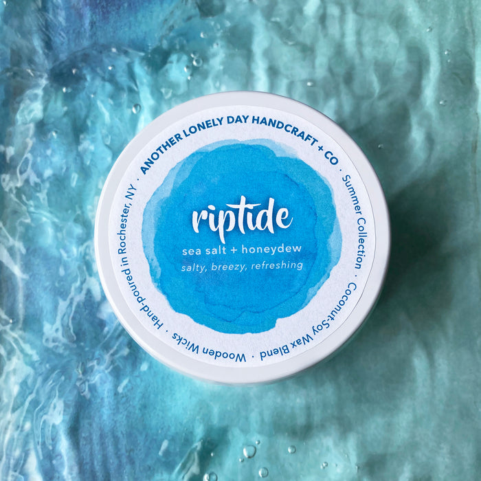 Riptide Luxe Candle Tin